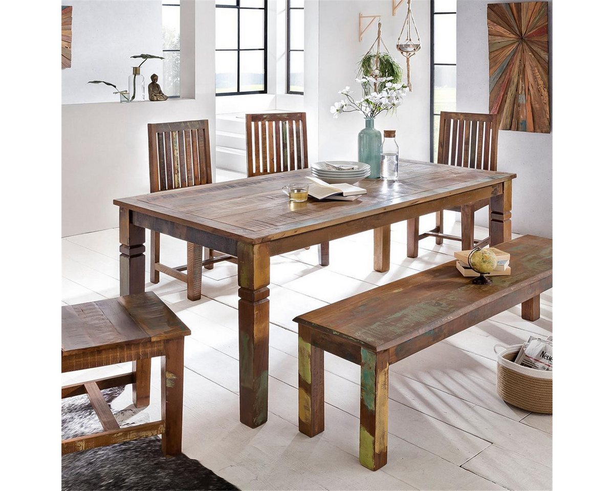 Lomadox Esstisch, Küchentisch Massivholz im Shabby Design, B/H/T ca. 120/76/70 cm Lomadox Esstisch, Küchentisch Massivholz im Shabby Design, B/H/T ca. 120/76/70 cm von Lomadox