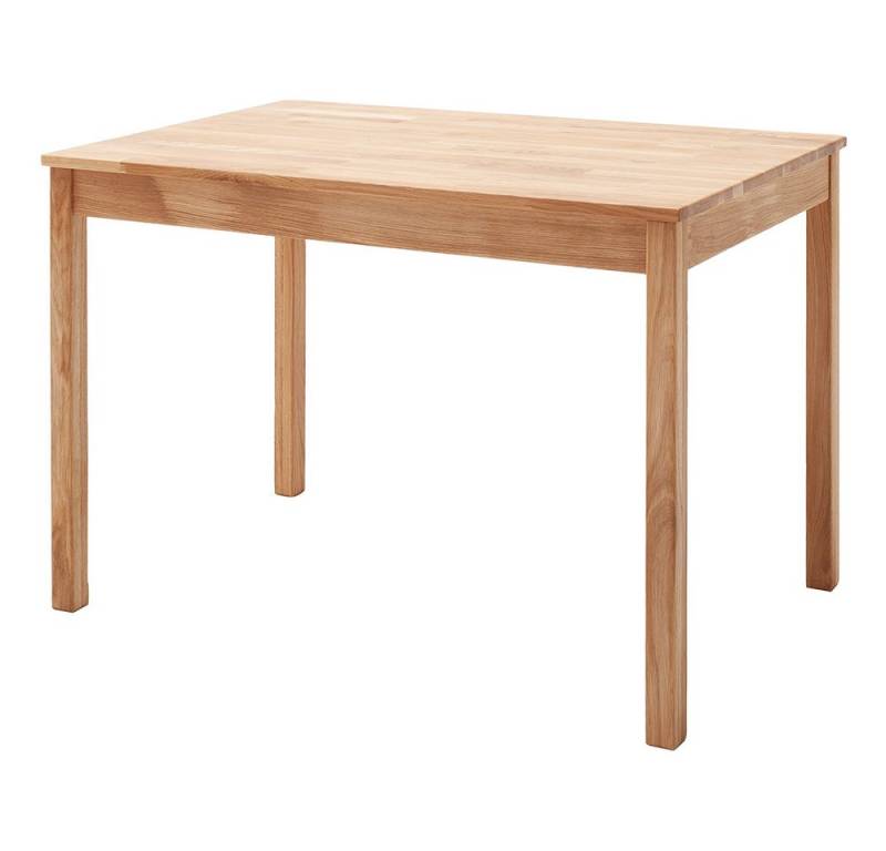Lomadox Esstisch AMIENS-06, 110x70 cm, Wildeiche massiv geölt, Echtholz von Lomadox