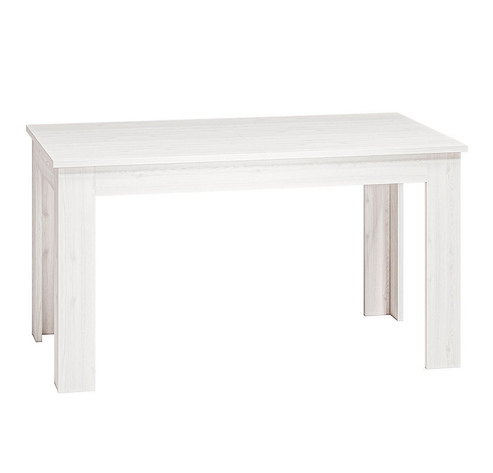 Lomadox Esstisch BENEVENTO-131, Ausziehbarer in Schneekiefer Nb., B/H/T: ca. 140/76/82 cm Lomadox Esstisch BENEVENTO-131, Ausziehbarer in Schneekiefer Nb., B/H/T: ca. 140/76/82 cm von Lomadox