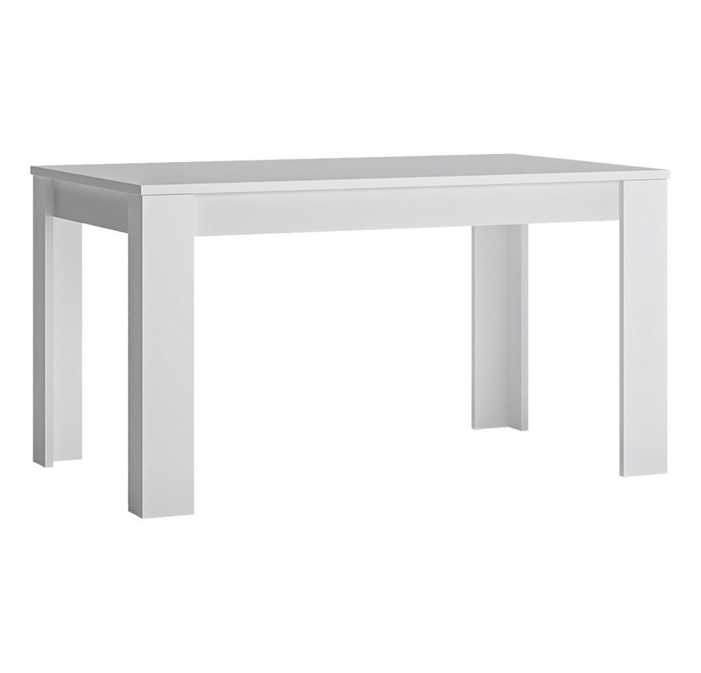 Lomadox Esstisch FORTALEZA-129, in weiß, ausziehbar, B/H/T ca. 140-180/76,6/85 cm von Lomadox