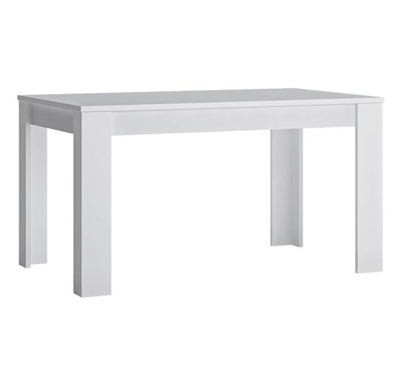 Lomadox Esstisch FORTALEZA-129, in weiß, ausziehbar, B/H/T ca. 140-180/76,6/85 cm von Lomadox