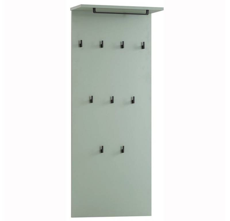 Lomadox Garderobenpaneel JULBACH-80, Garderoben Hakenpaneel in Pistazie, B/H/T: ca. 50/110,6/20,9 cm von Lomadox