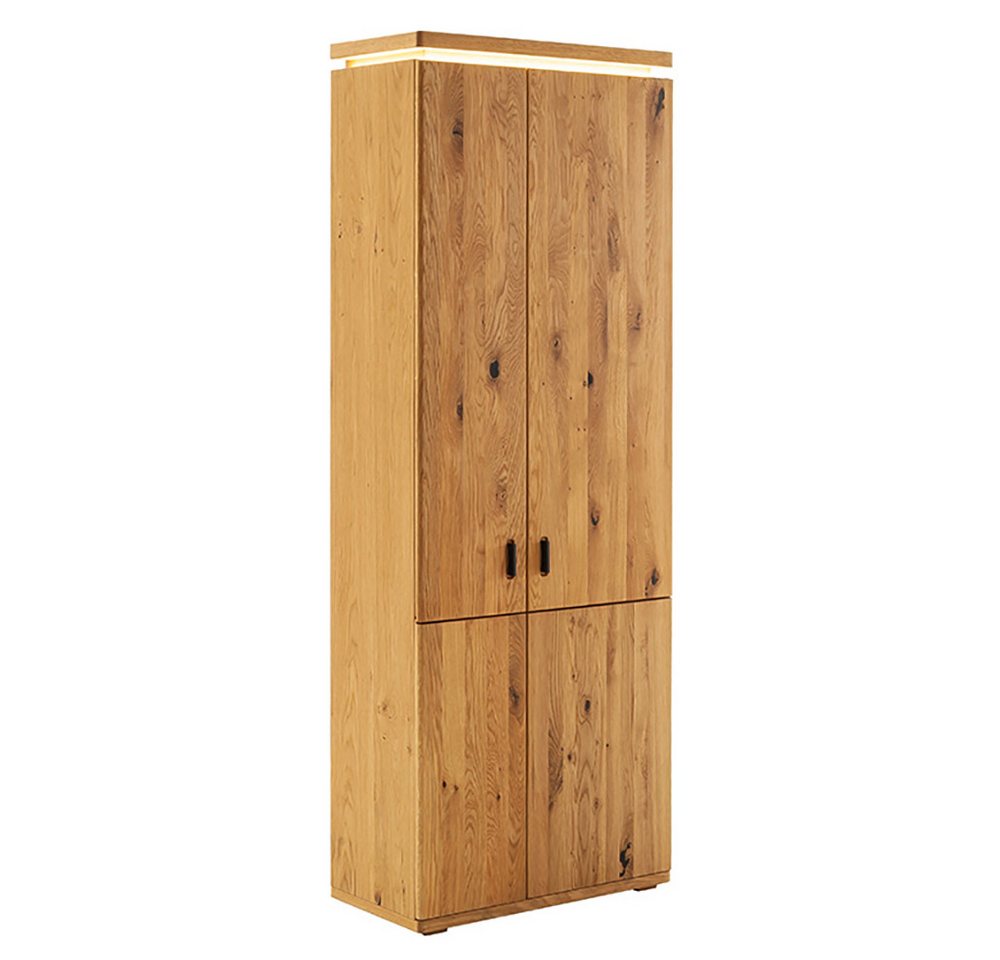 Lomadox Garderobenschrank BELLAMONTE-05 Balkeneiche teilmassiv, montiert, ausziehbare Kleiderstange Lomadox Garderobenschrank BELLAMONTE-05 Balkeneiche teilmassiv, montiert, ausziehbare Kleiderstange von Lomadox