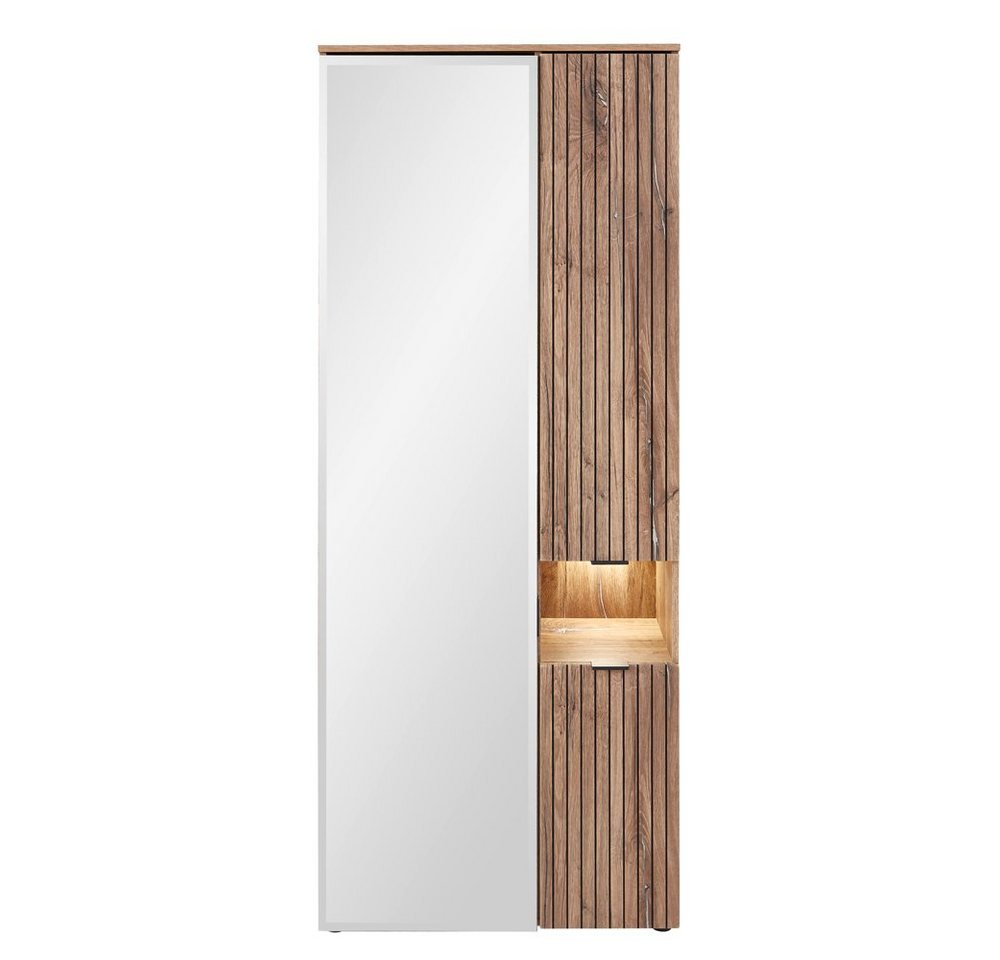 Lomadox Garderobenschrank LORIENT-36 Eiche Umbra Nb. 82/204/38 cm Lomadox Garderobenschrank LORIENT-36 Eiche Umbra Nb. 82/204/38 cm von Lomadox