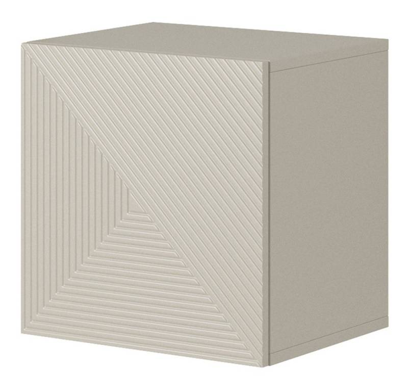 Lomadox Hängeschrank ADARE-141 40 cm breit, kaschmir mit gerillter Front, wandhängend von Lomadox