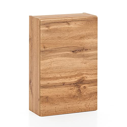 Lomadox Hängeschrank Badezimmer 40 cm breit in Wotan Eiche Nb. mit Push-to-Open Funktion, B/H/T: ca. 40/64/20 cm Lomadox Hängeschrank Badezimmer 40 cm breit in Wotan Eiche Nb. mit Push-to-Open Funktion, B/H/T: ca. 40/64/20 cm von Lomadox