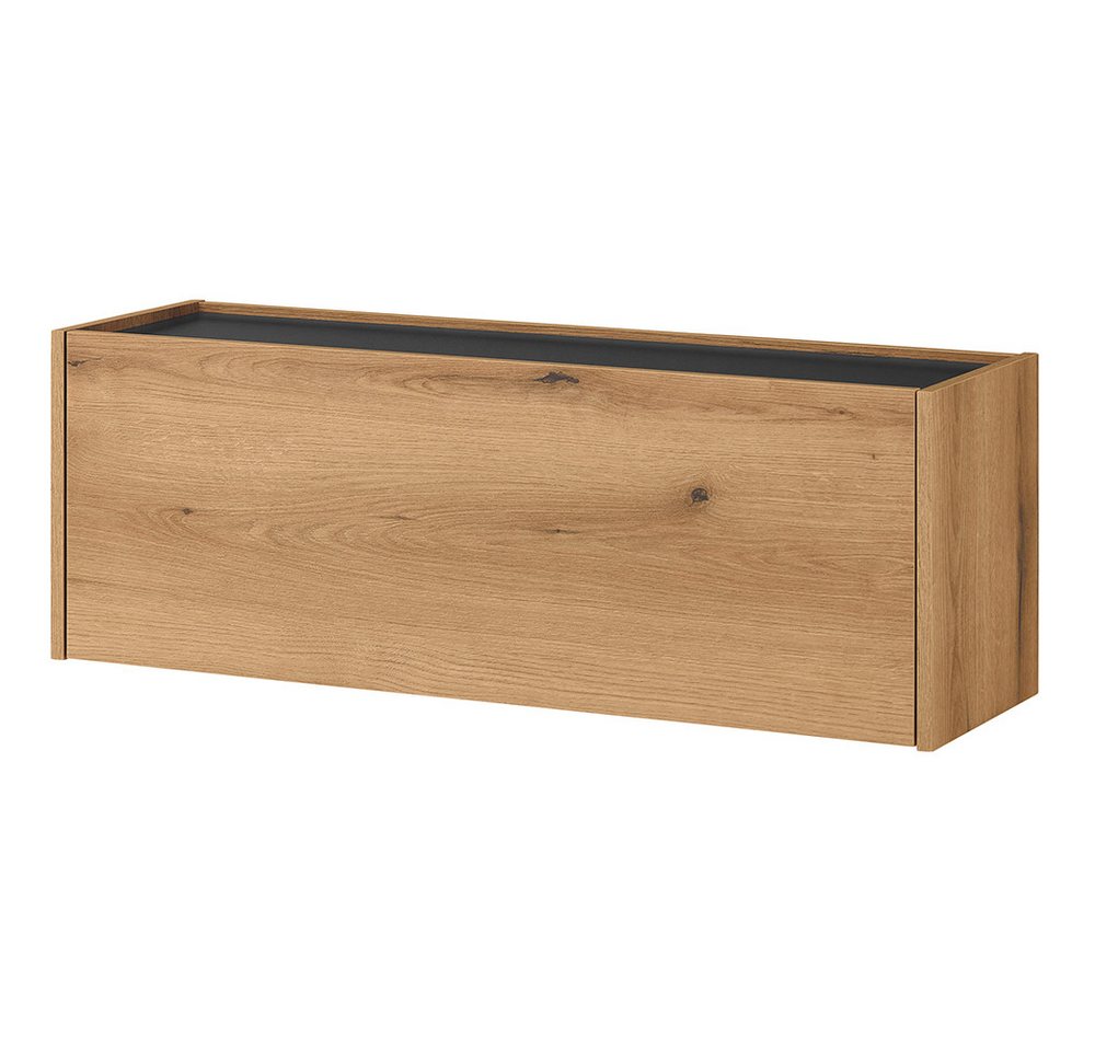 Lomadox Hängeschrank CRISP-61 Eiche Nb. mit anthrazit, 1 Klappe, 100 cm breit, grifflos Lomadox Hängeschrank CRISP-61 Eiche Nb. mit anthrazit, 1 Klappe, 100 cm breit, grifflos von Lomadox