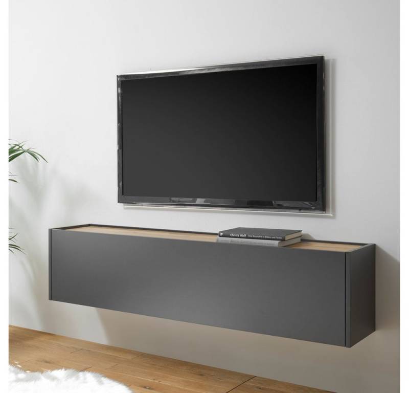 Lomadox Hängeschrank CRISP-61 Wotan Eiche Nb. 150/35/30 cm von Lomadox
