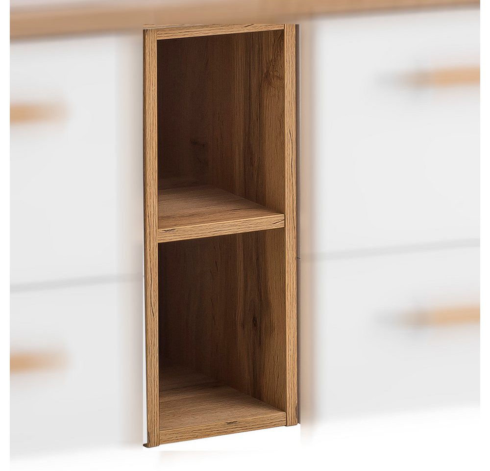 Lomadox Hängeschrank DABO-04 Badezimmer Regalschrank in Landhaus-Eiche, B/H/T: 20,8/49,25/33 cm von Lomadox