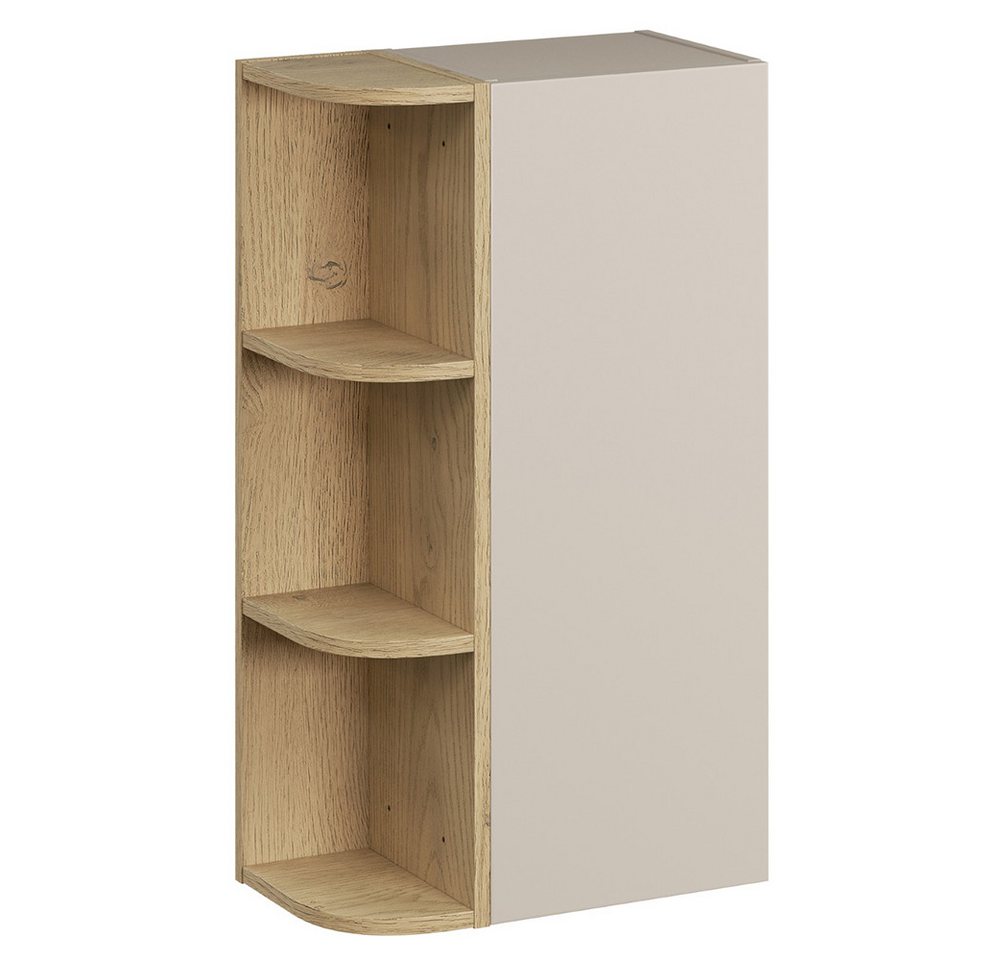 Lomadox Hängeschrank DURANGO-56 45 cm breit in Eiche und kaschmit, 1 Tür, 3 Fächer Lomadox Hängeschrank DURANGO-56 45 cm breit in Eiche und kaschmit, 1 Tür, 3 Fächer von Lomadox