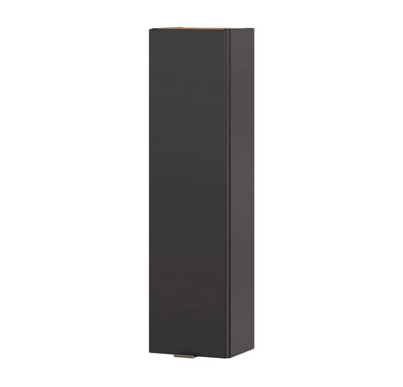 Lomadox Hängeschrank TOSKANA-BLACK-56 Badezimmer in seidenmatt anthrazit B/H/T ca. 20/75/16cm von Lomadox