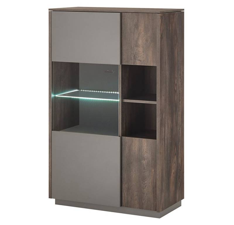 Lomadox Highboard LAFAYETE-61, in Eiche mit anthrazit Lomadox Highboard LAFAYETE-61, in Eiche mit anthrazit von Lomadox