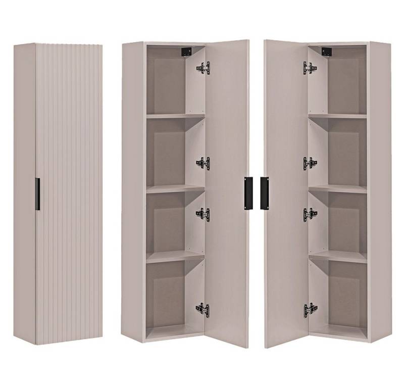 Lomadox Hochschrank ADELAIDE-56-CASHMERE Badschrank Seitenschrank, kaschmir mit gerillter Front Lomadox Hochschrank ADELAIDE-56-CASHMERE Badschrank Seitenschrank, kaschmir mit gerillter Front von Lomadox