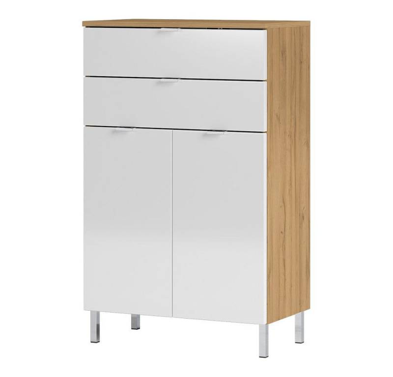 Lomadox Seitenschrank MACUL-01 Grandson-Eiche-Nb. - 60x97x34cm von Lomadox