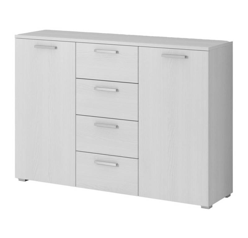 Lomadox Kommode GRAZ-83, Schlafzimmer in Abisko Eiche Nb. mit 4 Schubkästen, : 132/93/38 cm Lomadox Kommode GRAZ-83, Schlafzimmer in Abisko Eiche Nb. mit 4 Schubkästen, : 132/93/38 cm von Lomadox