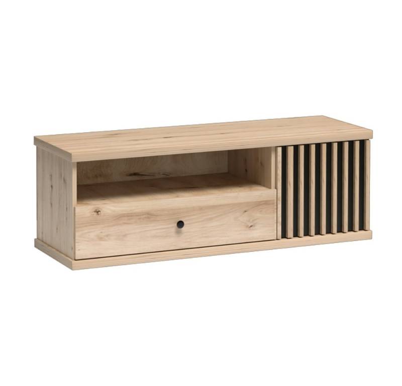 Lomadox Lowboard CALLAO-161, Eiche Nb., Fernsehschrank, Fernsehtisch 124 cm von Lomadox