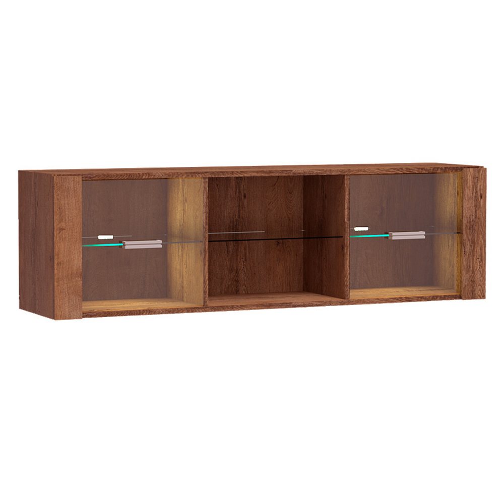 Lomadox Lowboard INGENIO-161, TV Board Fernsehschrank Fernsehtisch mit LED Beleuchtung modern braun Lomadox Lowboard INGENIO-161, TV Board Fernsehschrank Fernsehtisch mit LED Beleuchtung modern braun von Lomadox