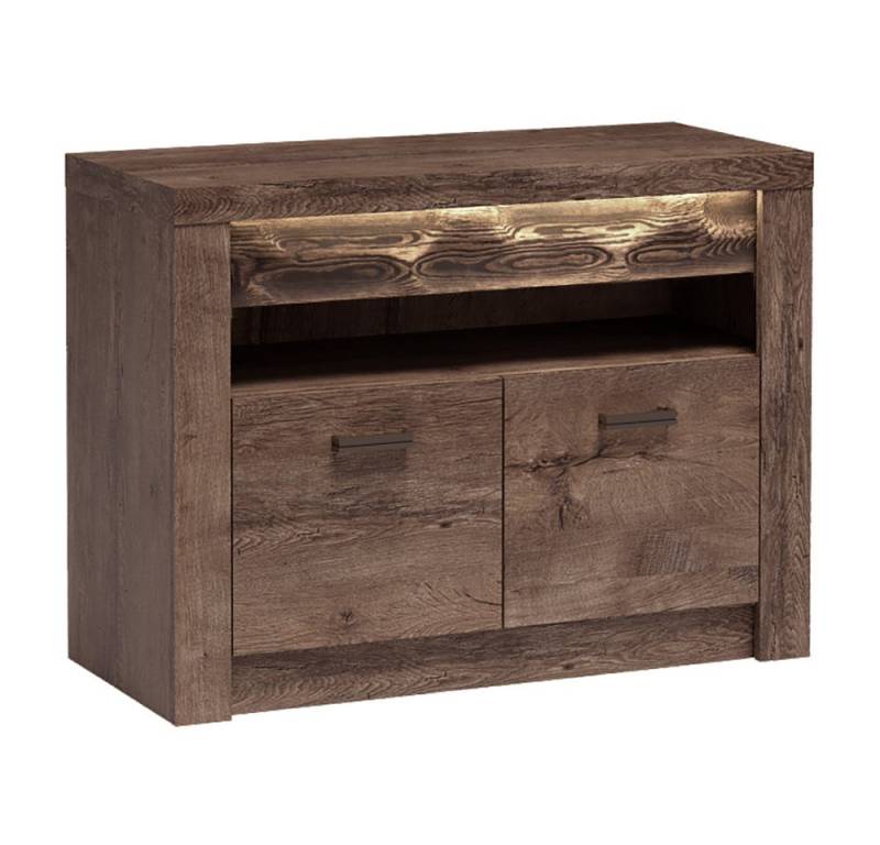 Lomadox Lowboard INGENIO-161, TV Board Medienschrank Fernsehtisch Wohnzimmerschrank modern braun von Lomadox