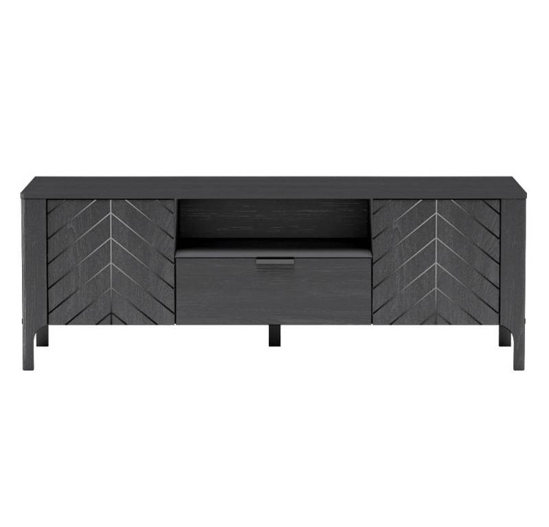 Lomadox Lowboard MAZARA-161, Fernsehtisch 160 cm breit in schwarz mit Softclose-Funktion Lomadox Lowboard MAZARA-161, Fernsehtisch 160 cm breit in schwarz mit Softclose-Funktion von Lomadox