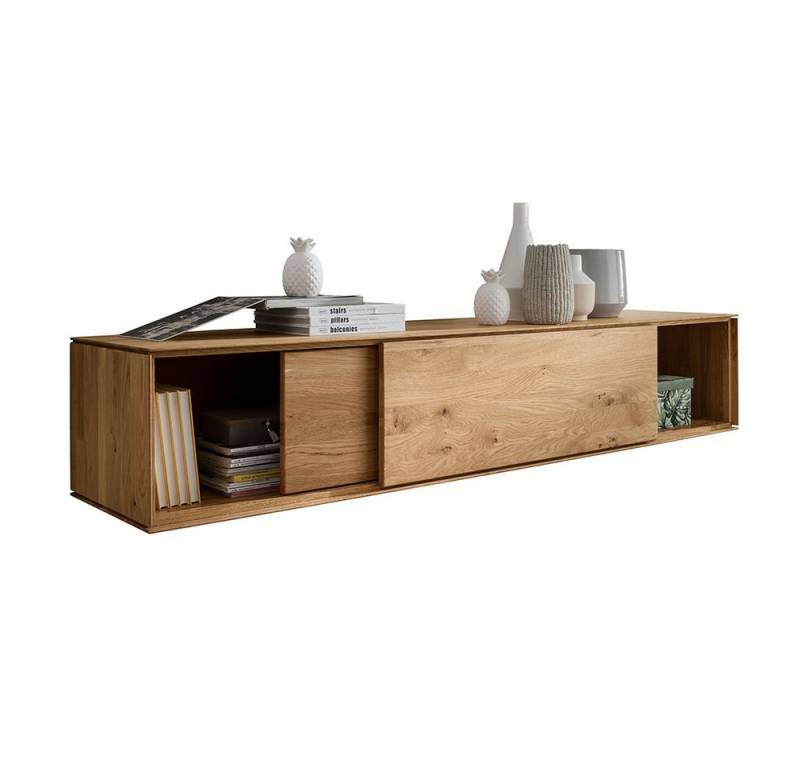 Lomadox Lowboard WYNDHAM-69, Fernsehschrank, stehend/hängend, Wildeiche massiv geölt von Lomadox