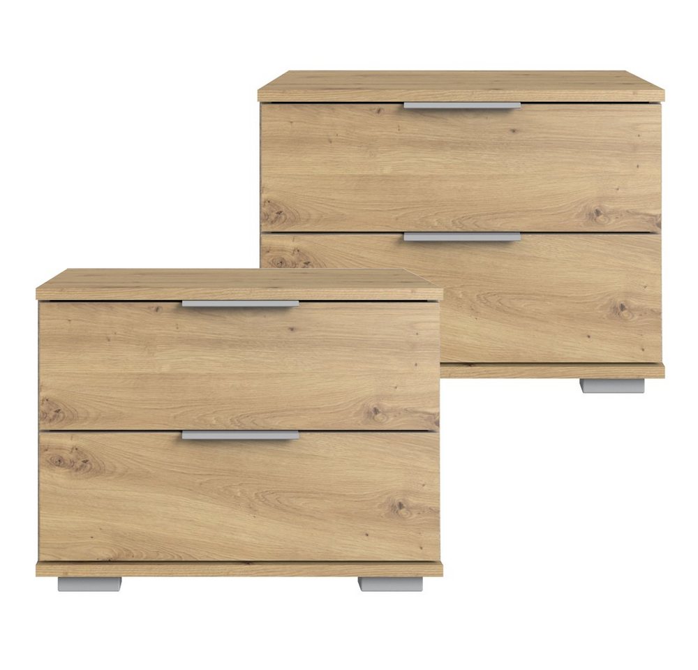 Lomadox Nachttisch ELSTRA-43, Schlafzimmer 2er Set Nachtschrank in Artisan Eiche Nb., 52/40/38 cm Lomadox Nachttisch ELSTRA-43, Schlafzimmer 2er Set Nachtschrank in Artisan Eiche Nb., 52/40/38 cm von Lomadox