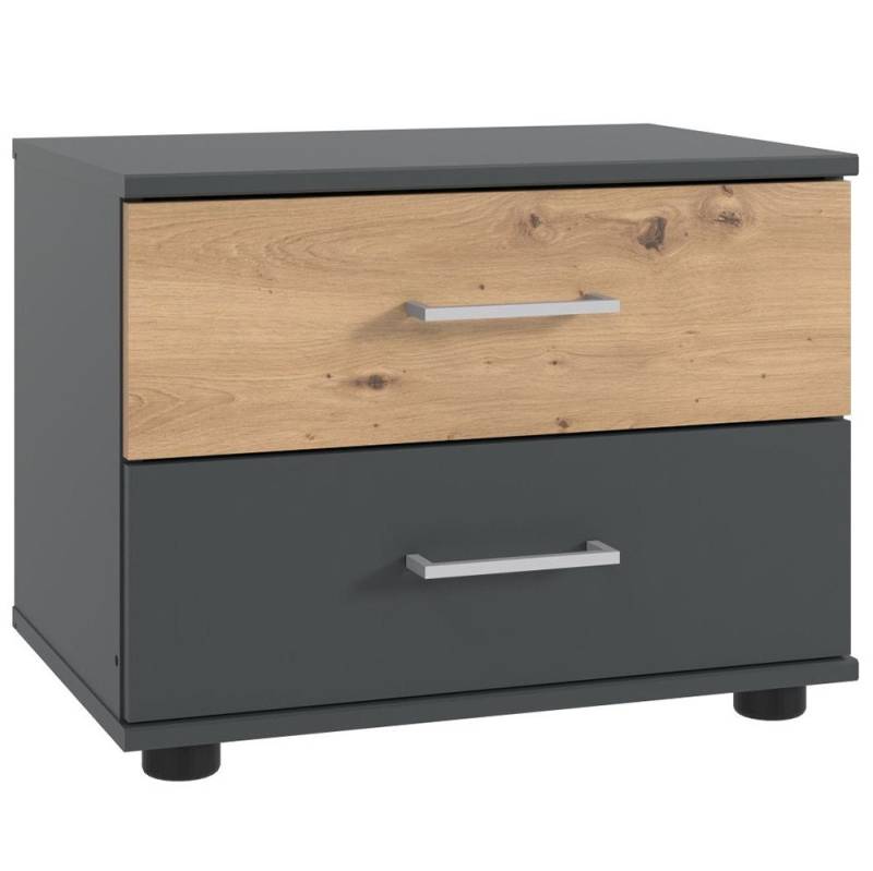 Lomadox Nachttisch TREVISO-43, Nachtschrank Betttisch Nachtkästchen Schrank 52 cm breit graphit Lomadox Nachttisch TREVISO-43, Nachtschrank Betttisch Nachtkästchen Schrank 52 cm breit graphit von Lomadox