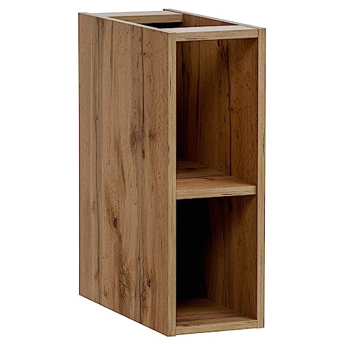 Lomadox Regal Badezimmer Unterschrank Badezimmerschrank 2 offene Fächer in anthrazit 20x57x46 cm (BxHxT) von Lomadox