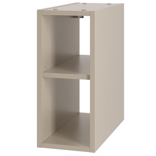 Lomadox Regalunterschrank 20 cm breit für Waschbeckenunterschrank Waschtischunterschrank in Kaschmir von Lomadox