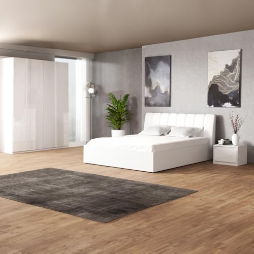 Lomadox Schlafzimmer Komplett Set Bett 160x200 cm Liegefläche inkl. Lattenrost von Lomadox