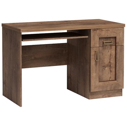 Lomadox Schreibtisch Bürotisch Arbeitstisch Computertisch mit Tastaturauszug in Lefkas Eiche 118x78,5x59,5 cm Lomadox Schreibtisch Bürotisch Arbeitstisch Computertisch mit Tastaturauszug in Lefkas Eiche 118x78,5x59,5 cm von Lomadox