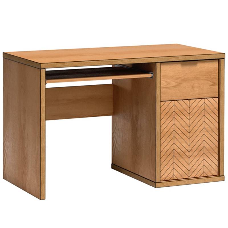 Lomadox Schreibtisch FABRIANO-161, Büro Arbeitstisch Jugendzimmer Computertisch modern Eiche von Lomadox
