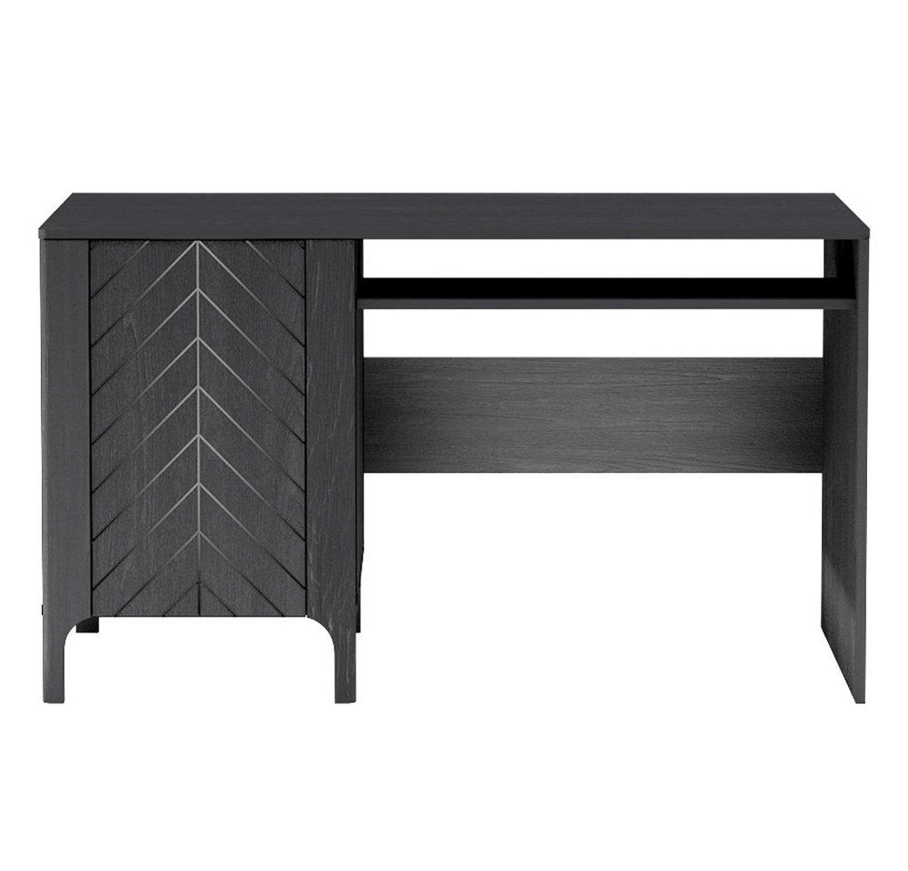 Lomadox Schreibtisch MAZARA-161, Computertisch 135 cm breit in schwarz mit Tastaturauszug Lomadox Schreibtisch MAZARA-161, Computertisch 135 cm breit in schwarz mit Tastaturauszug von Lomadox