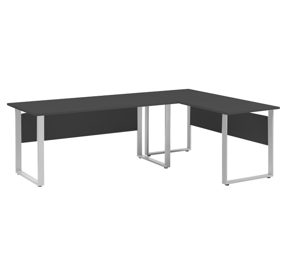 Lomadox Schreibtisch META-80, Eckschreibtisch Büro Bürotisch anthrazit 235x73,2x160 cm Lomadox Schreibtisch META-80, Eckschreibtisch Büro Bürotisch anthrazit 235x73,2x160 cm von Lomadox