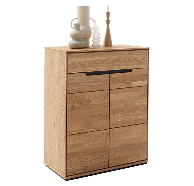 Lomadox Schuhschrank AVESTA-06 in Eiche, teilmassiv, grifflos mit schwarzen Griffblenden Lomadox Schuhschrank AVESTA-06 in Eiche, teilmassiv, grifflos mit schwarzen Griffblenden von Lomadox