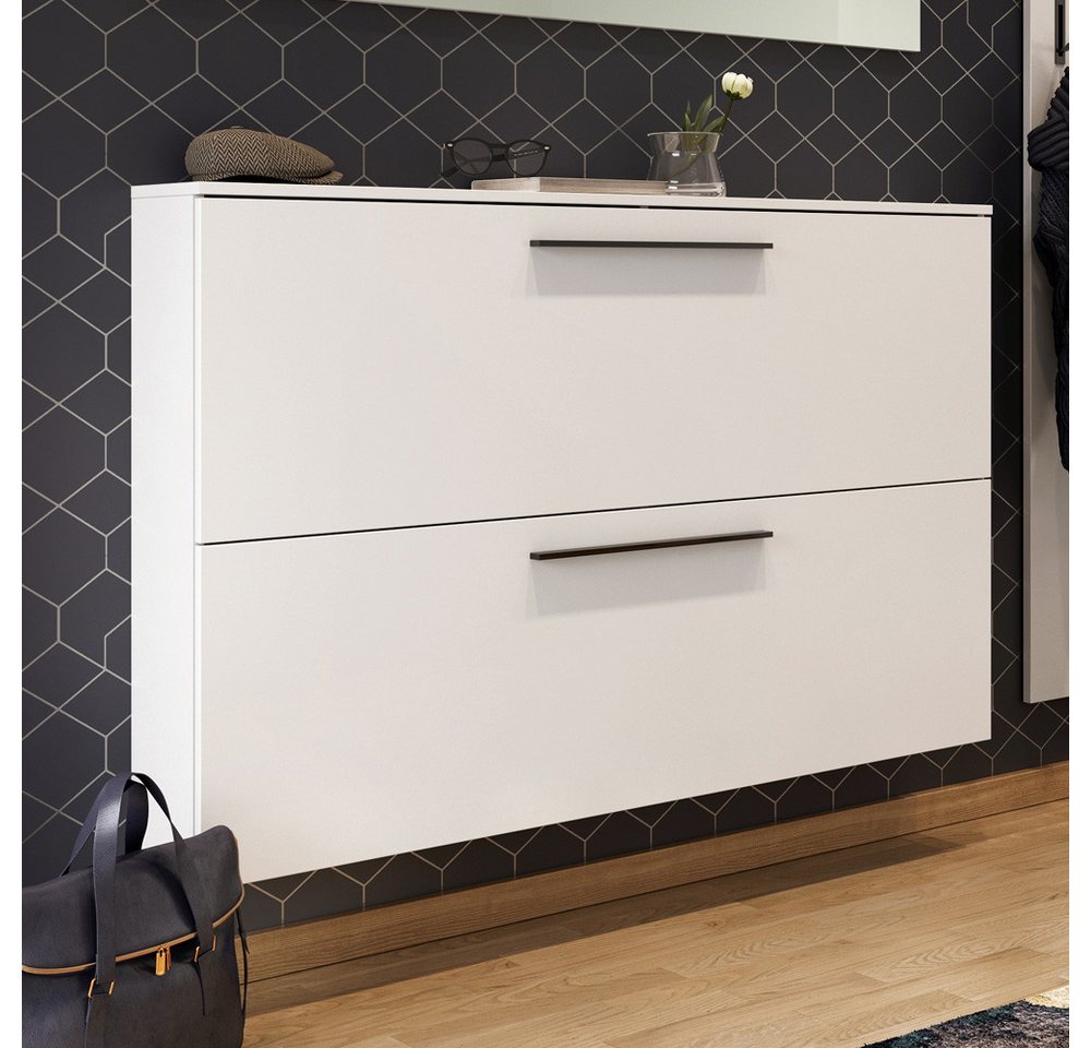 Lomadox Schuhschrank UTRERA-01 für schmalen Flur in weiß, B/H/T: ca. 140/85/19 cm Lomadox Schuhschrank UTRERA-01 für schmalen Flur in weiß, B/H/T: ca. 140/85/19 cm von Lomadox