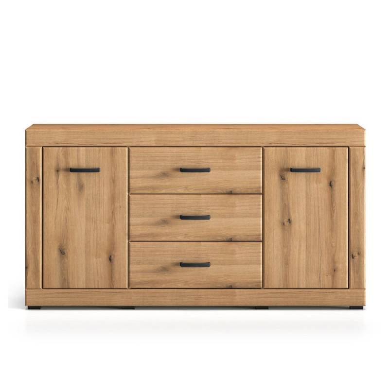 Lomadox Sideboard DAKAR-131, in Eiche, 160 cm Breit, 3 Schubladen, 2 Türen Lomadox Sideboard DAKAR-131, in Eiche, 160 cm Breit, 3 Schubladen, 2 Türen von Lomadox