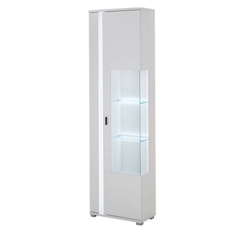 Lomadox Vitrine LOVENO-61 55 cm breit in weiß von Lomadox