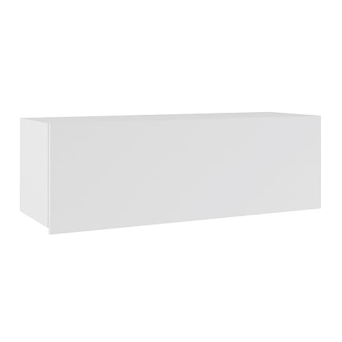 Lomadox Stauraumschrank mit Klappe in weiß Hochglanz, B/H/T ca. 105/35/32 cm Lomadox Stauraumschrank mit Klappe in weiß Hochglanz, B/H/T ca. 105/35/32 cm von Lomadox