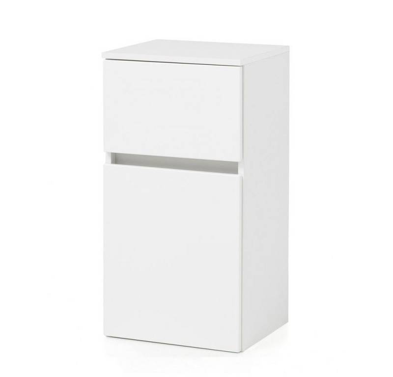 Lomadox Unterschrank ARLON-03 Badezimmer Schrank weiß modern Seitenschrank Badschrank 40/79/35 cm von Lomadox