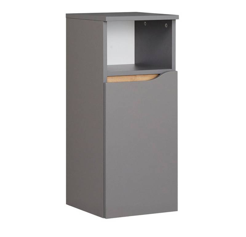 Lomadox Unterschrank QENA-66 Bad in Quarzgrau Matt Touch mit Riviera Eiche quer Nb., 30/72/33 cm Lomadox Unterschrank QENA-66 Bad in Quarzgrau Matt Touch mit Riviera Eiche quer Nb., 30/72/33 cm von Lomadox