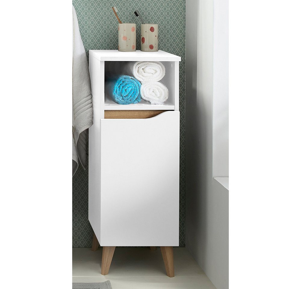 Lomadox Unterschrank QUEIMADOS-66 weiß Glanz mit weiß Hochglanz 30/85/33 cm Lomadox Unterschrank QUEIMADOS-66 weiß Glanz mit weiß Hochglanz 30/85/33 cm von Lomadox