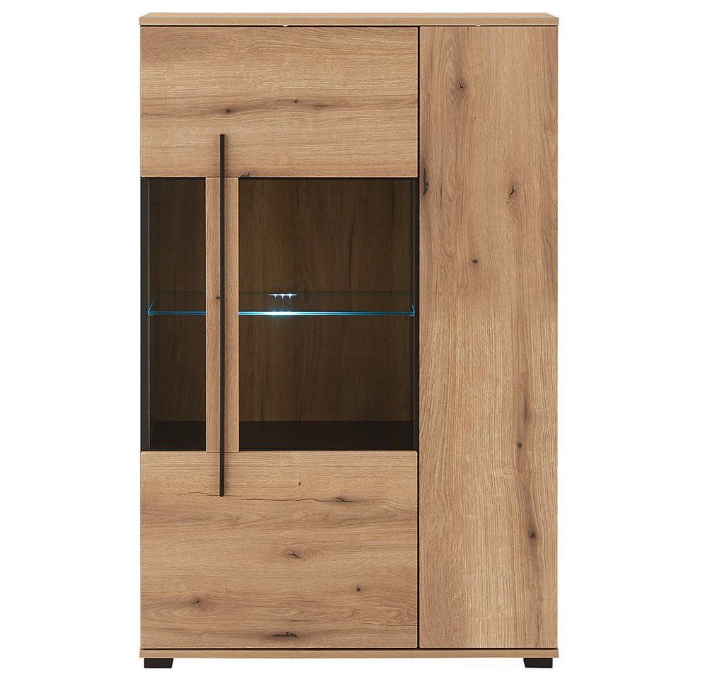 Lomadox Vitrine COLORADO-61 Vitrinenschrank inkl. LED Glasbodenbeleuchtung 90 cm breit in Eiche Lomadox Vitrine COLORADO-61 Vitrinenschrank inkl. LED Glasbodenbeleuchtung 90 cm breit in Eiche von Lomadox