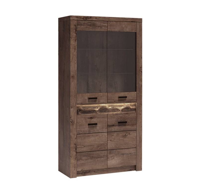 Lomadox Vitrine INGENIO-161 Standvitrine Glasschrank Wohnzimmerschrank modern in braun Lomadox Vitrine INGENIO-161 Standvitrine Glasschrank Wohnzimmerschrank modern in braun von Lomadox