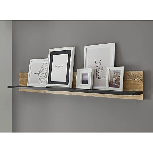 Lomadox Wandboard in Old Style hell Nb. mit anthrazit, B/H/T: ca. 160/30/22 cm Lomadox Wandboard in Old Style hell Nb. mit anthrazit, B/H/T: ca. 160/30/22 cm von Lomadox