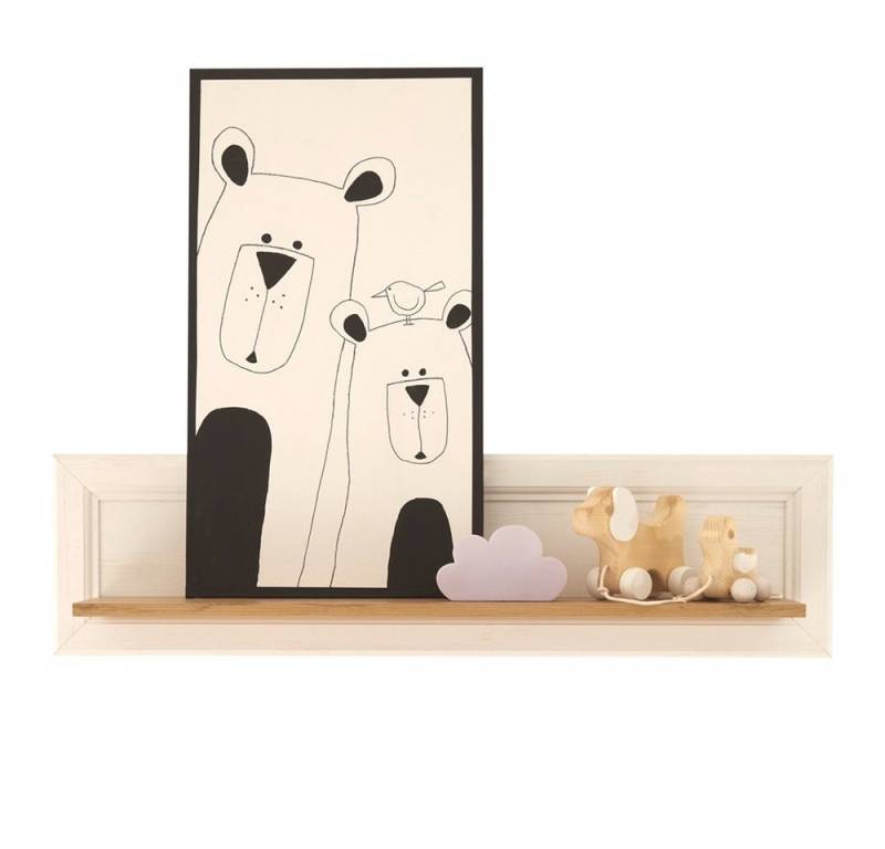 Lomadox Wandregal JASPER-78, Wandboard Regal in Pine weiß, max. Belastbarkeit ca. 5 Kg Lomadox Wandregal JASPER-78, Wandboard Regal in Pine weiß, max. Belastbarkeit ca. 5 Kg von Lomadox