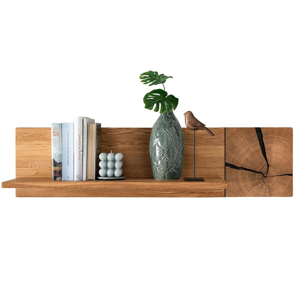 Lomadox Wandregal KIMBERLEY-69, Regal Hängeregal Wandboard modern in massiver geölter Wildeiche Lomadox Wandregal KIMBERLEY-69, Regal Hängeregal Wandboard modern in massiver geölter Wildeiche von Lomadox