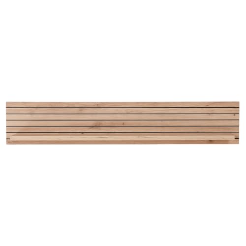 Lomadox Wandregal inkl. LED-Beleuchtung Artisan Eiche Rillenoptik, Breite 120 cm, Wandboard, Bücherregal, Regal Lomadox Wandregal inkl. LED-Beleuchtung Artisan Eiche Rillenoptik, Breite 120 cm, Wandboard, Bücherregal, Regal von Lomadox