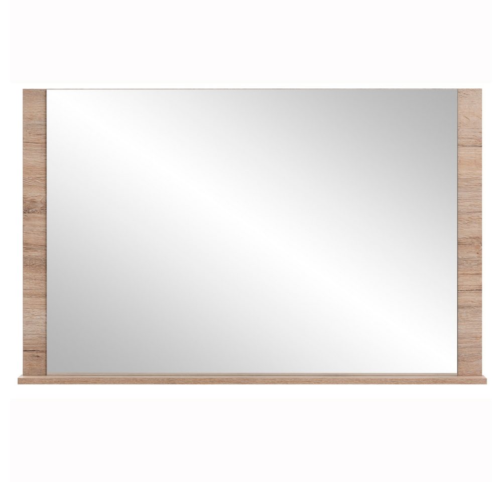 Lomadox Wandspiegel CORATO-80, Spiegelelement in Wildeiche Nb., B/H/T: ca. 111,3/71,1/12,4 cm von Lomadox