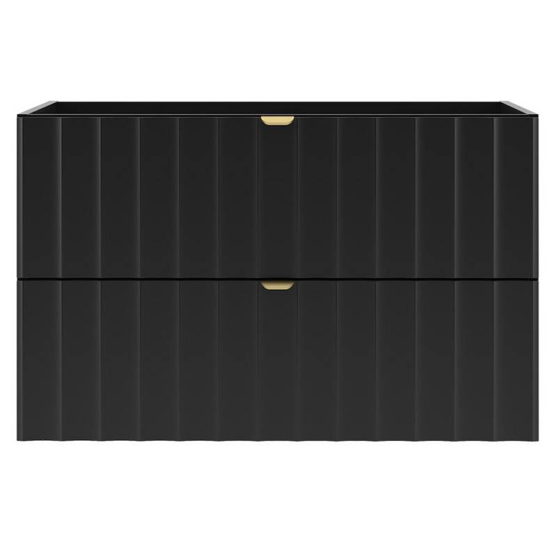 Lomadox Waschbeckenschrank AVOLA-140 Waschtischunterschrank 80 cm breit modern in schwarz Lomadox Waschbeckenschrank AVOLA-140 Waschtischunterschrank 80 cm breit modern in schwarz von Lomadox