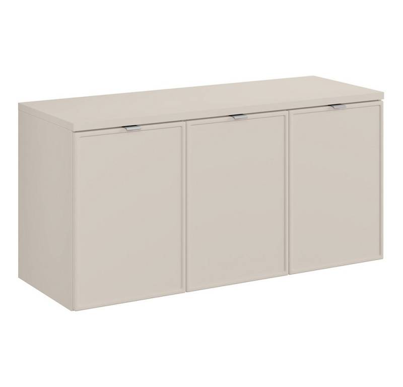 Lomadox Waschbeckenschrank BIBIONE-56 120 cm breit in kaschmir mit 3 Türen, wandhängend Lomadox Waschbeckenschrank BIBIONE-56 120 cm breit in kaschmir mit 3 Türen, wandhängend von Lomadox